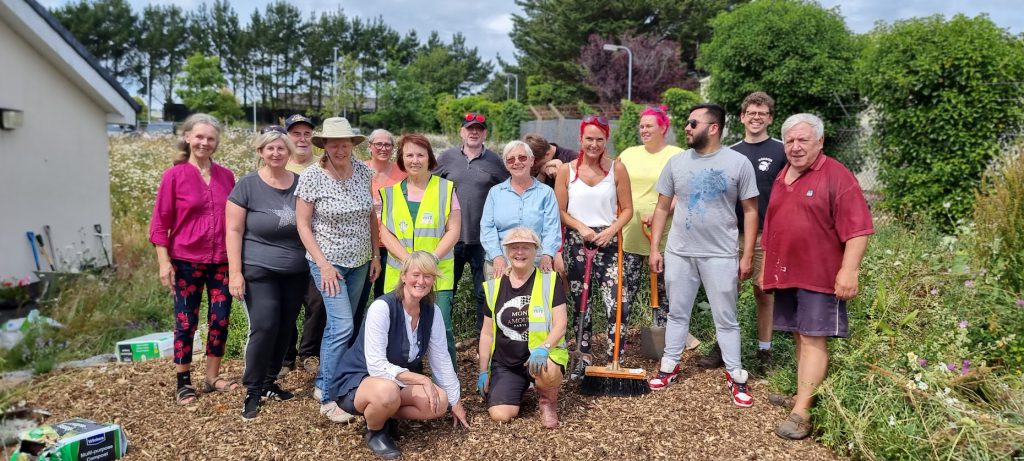A group of volunteers at Penntorr Health Centre Volunteers Day